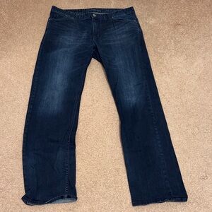 Calvin Klein Jeans Men's Deep Indigo Straight Jeans